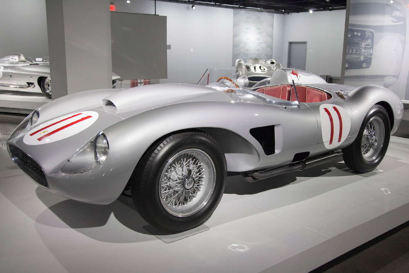 <strong>1957 Ferrari 625/250 Testa Rossa</strong>: With a 4-cylinder Le Mans engine and top speeds of 170mph, this Ferrari&apos;s believed to have won over 50 races, not including the prizes it&#x2019;s racked up at car shows.