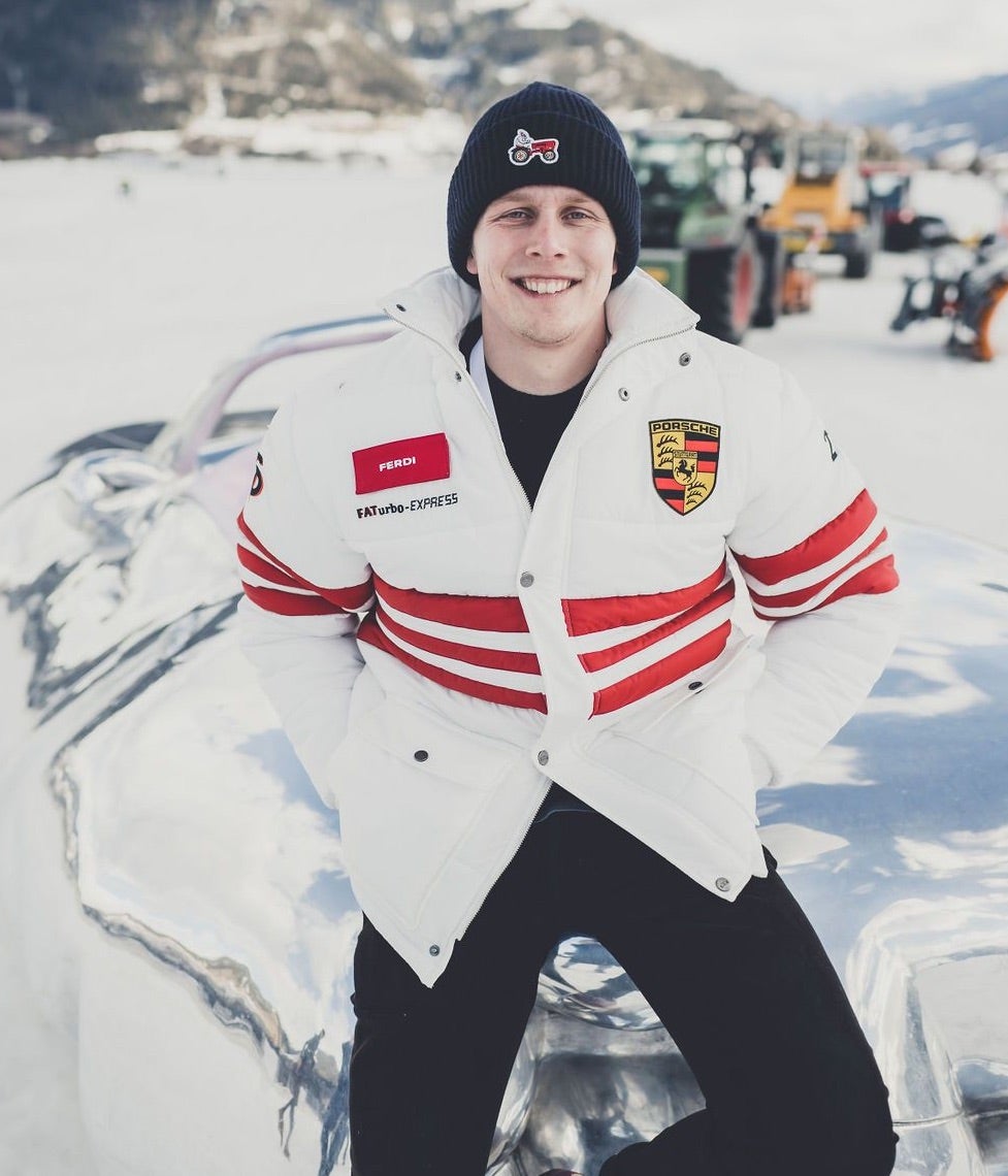 Porsche ski jacket top