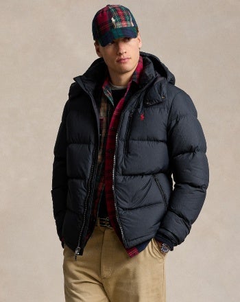 Men s Black Jackets Coats Ralph Lauren NO