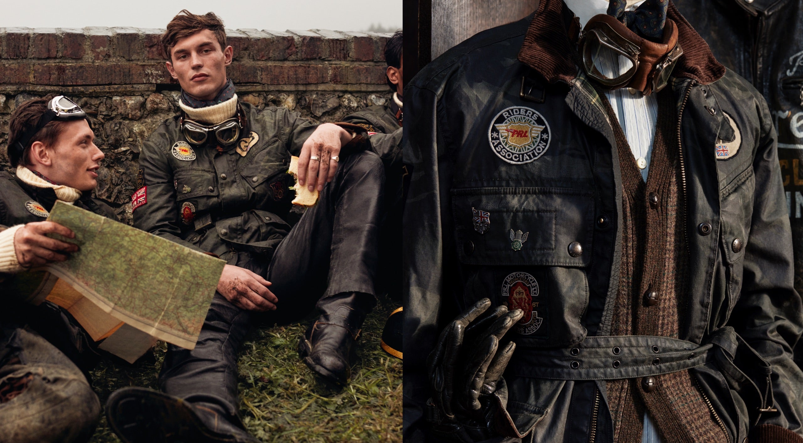 <strong>ON LOCATION</strong><br/><span>This season of Polo Originals, inspired by the golden era of Grand Prix car racing, was photographed at the Goodwood Motor Circuit, which is located in West Sussex, on the 12,000-acre Goodwood Estate. The Circuit has since become known for hosting a number of prestigious motorsport events, including the famous Festival of Speed and Revival.</span> <br/><rlmag_link href="https://www.ralphlauren.global/tn/en/search?cgid=brands-prl-tough-and-refined-cg"><button class="shop-collection">Shop the Story</button></rlmag_link>