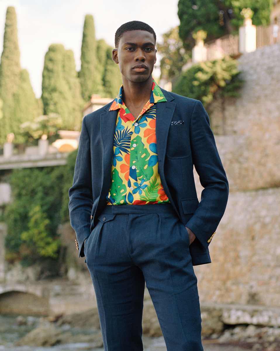 Hawaiian shirt suit jacket store
